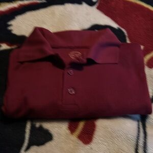 Men shirt 2 xl burgundy